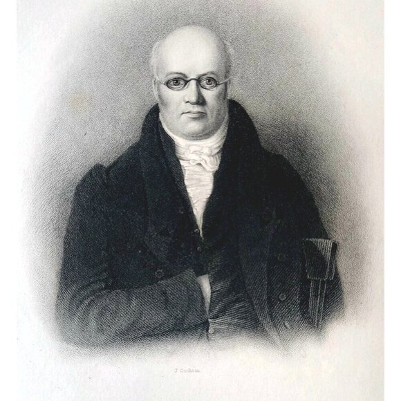 1844 Robert Ainslie Esq Engraving Victorian Scotland Scottish Lawyer DWSS21 - Picture 1 of 2